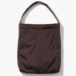 ATON JAPAN BROWN NYLON MEDIUM TOTE BAG